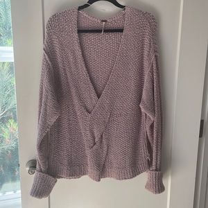 Free People Oversized Sweater - Size Small - like new